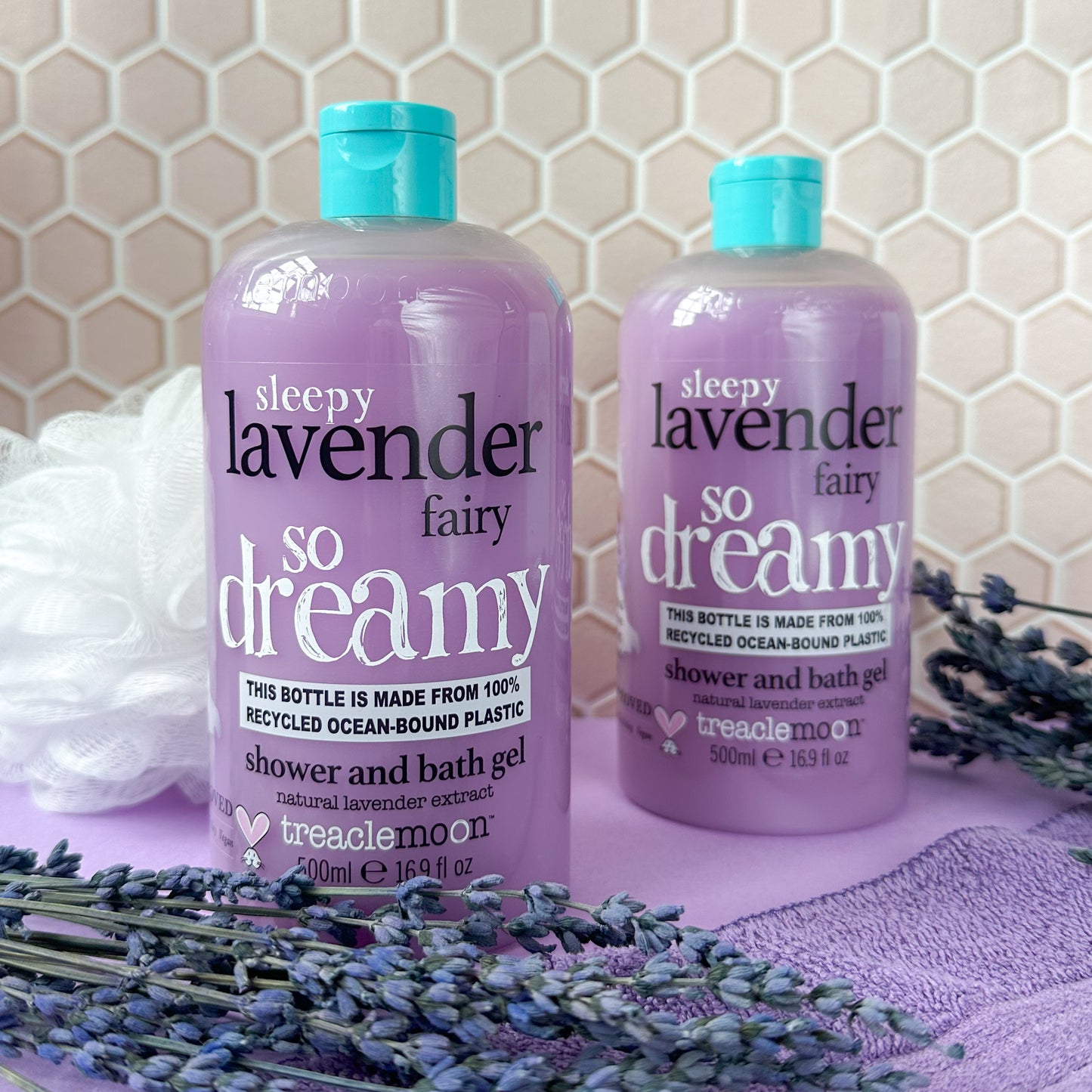 Sleepy Lavender Fairy Shower & Bath Gel 500ml
