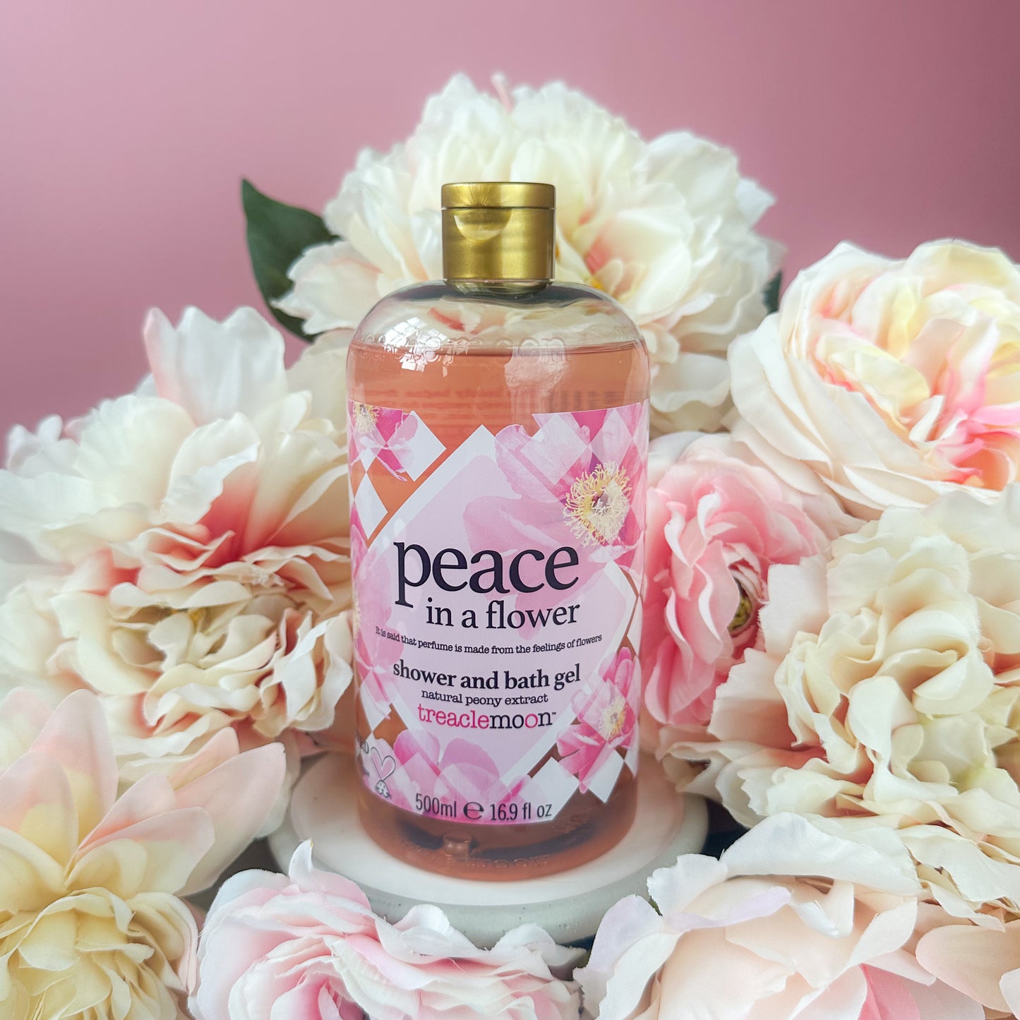Peace in a Flower Shower & Bath Gel 500ml