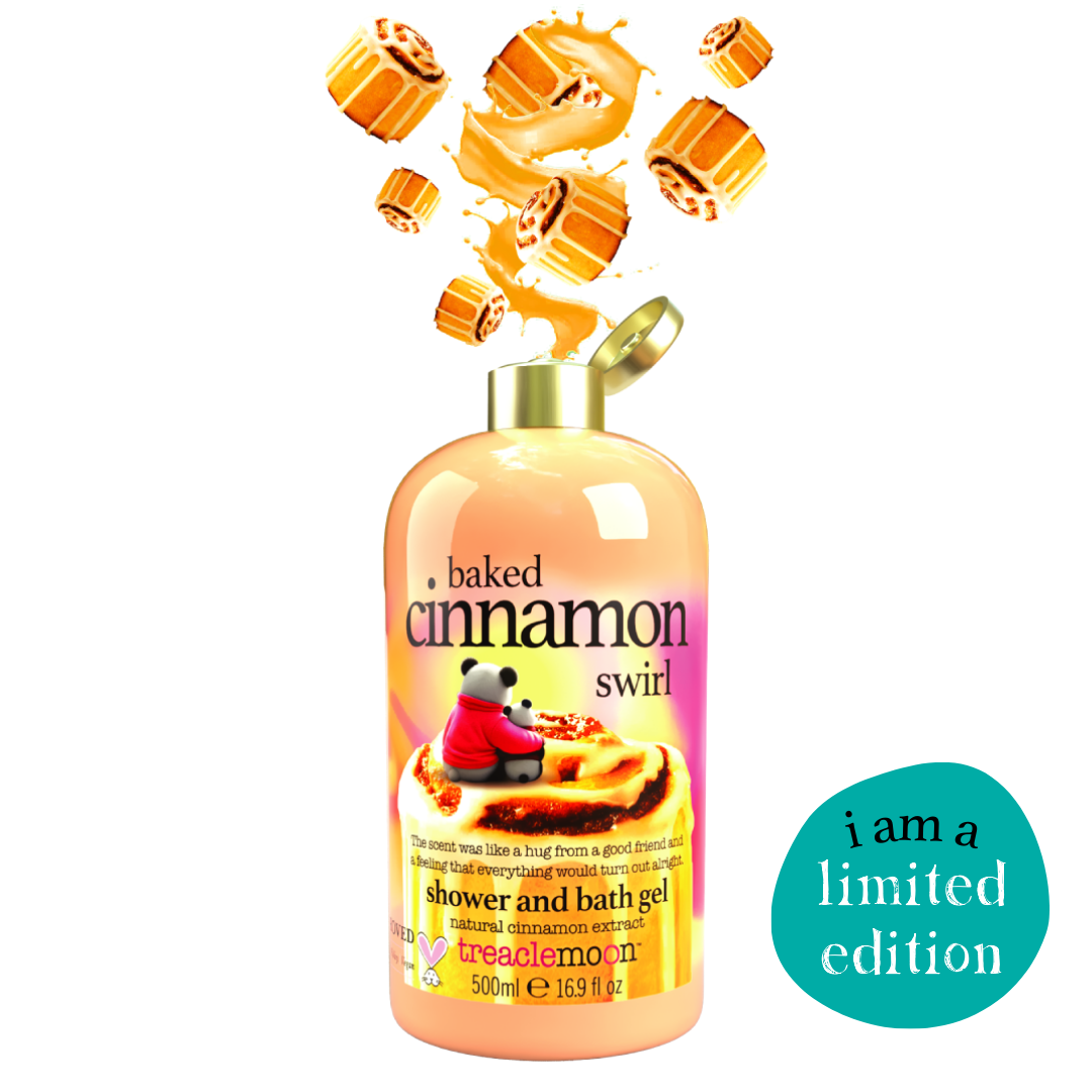 Baked Cinnamon Swirl 'Limited Ed.' Shower & Bath Gel 500ml