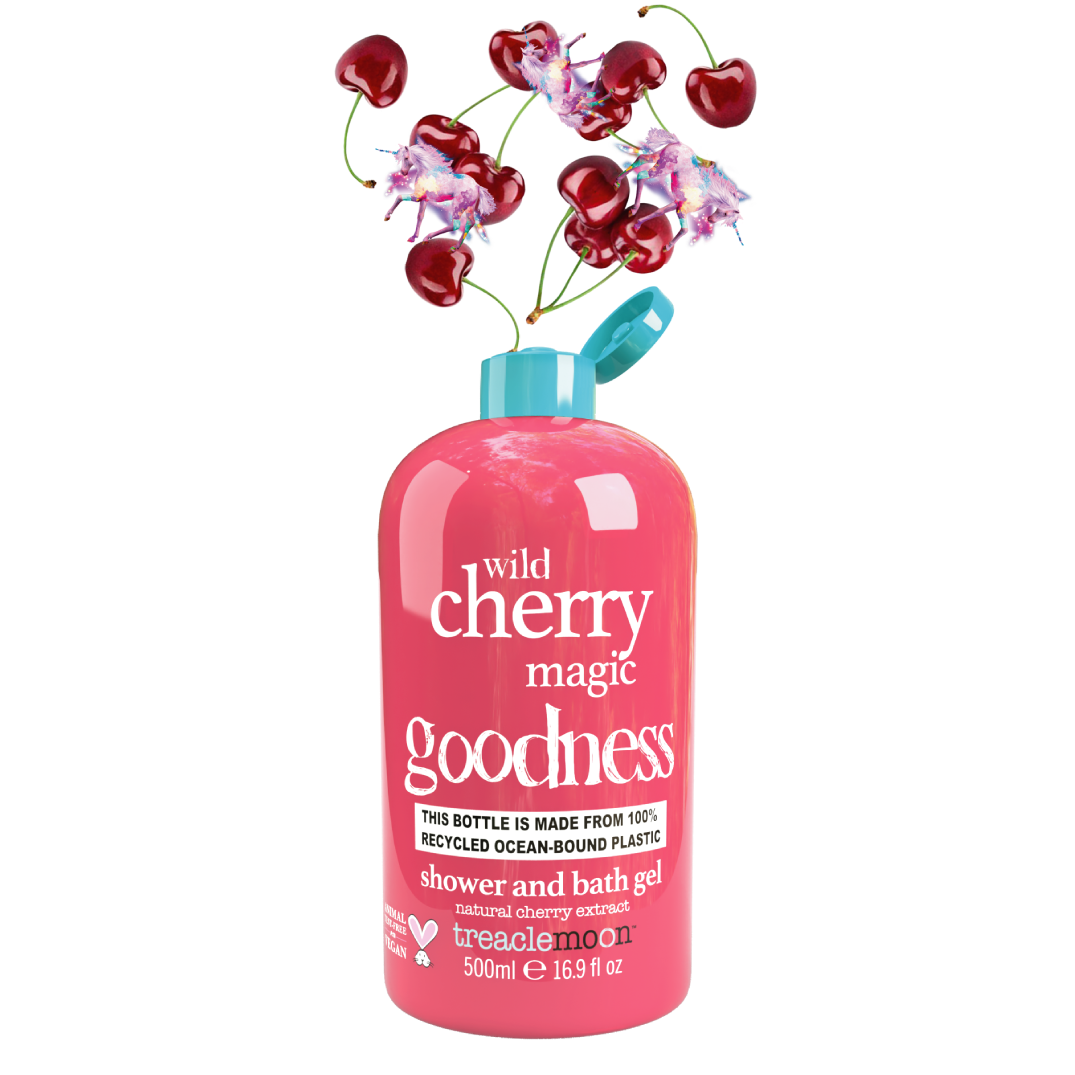 Wild Cherry Magic Shower & Bath Gel 500ml