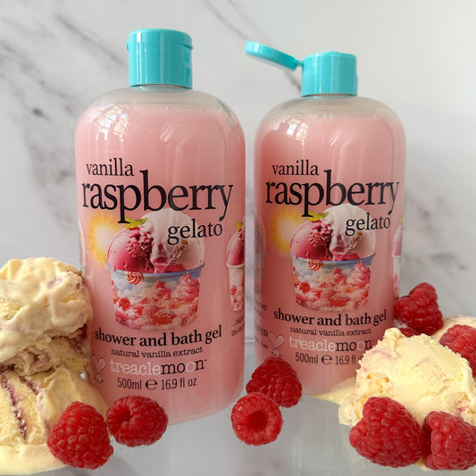 Vanilla Raspberry Gelato 'Limited Ed.' Shower & Bath Gel 500ml