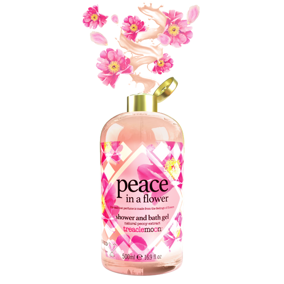 Peace in a Flower Shower & Bath Gel 500ml