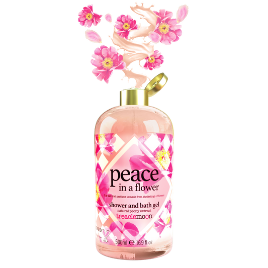 Peace in a Flower Shower & Bath Gel 500ml