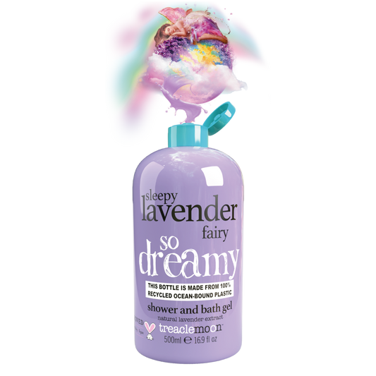 Sleepy Lavender Fairy Shower & Bath Gel 500ml