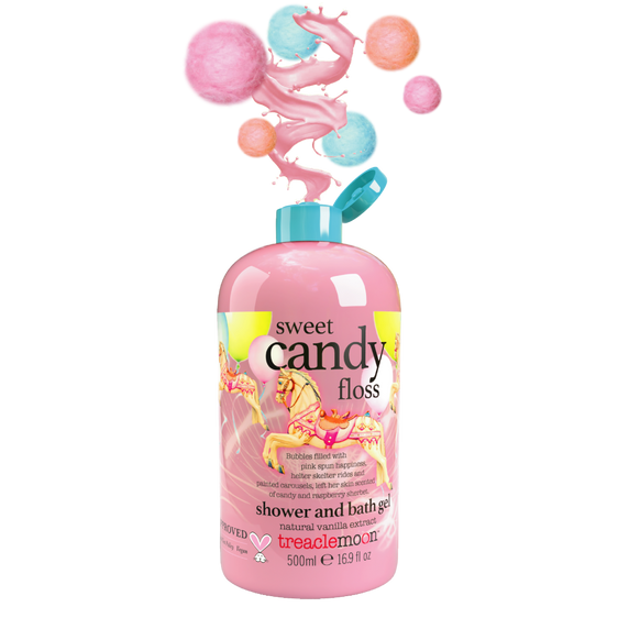 Sweet Candy Floss 'Limited Ed.' Shower & Bath Gel 500ml