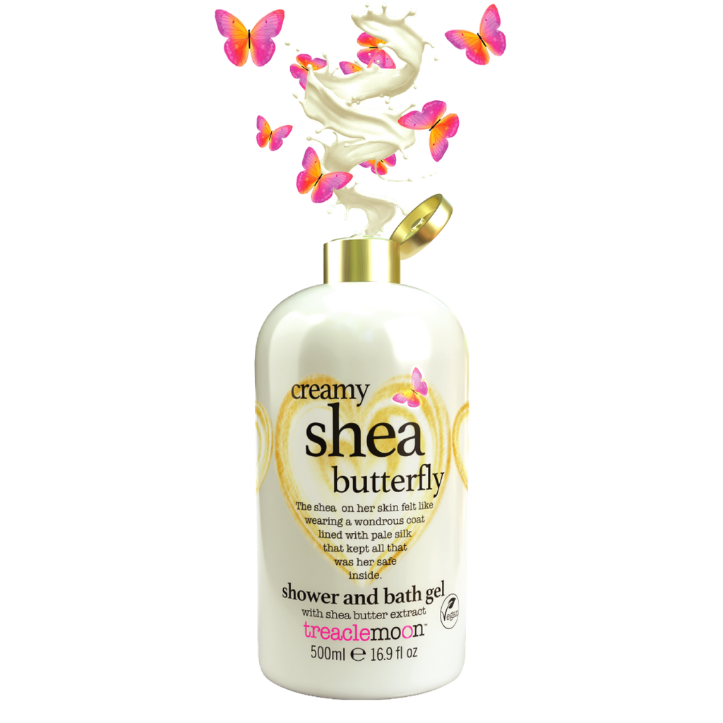 Creamy Shea Butterfly Shower & Bath Gel 500ml
