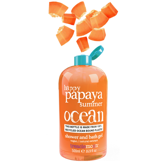 Papaya Summer Shower & Bath Gel 500ml