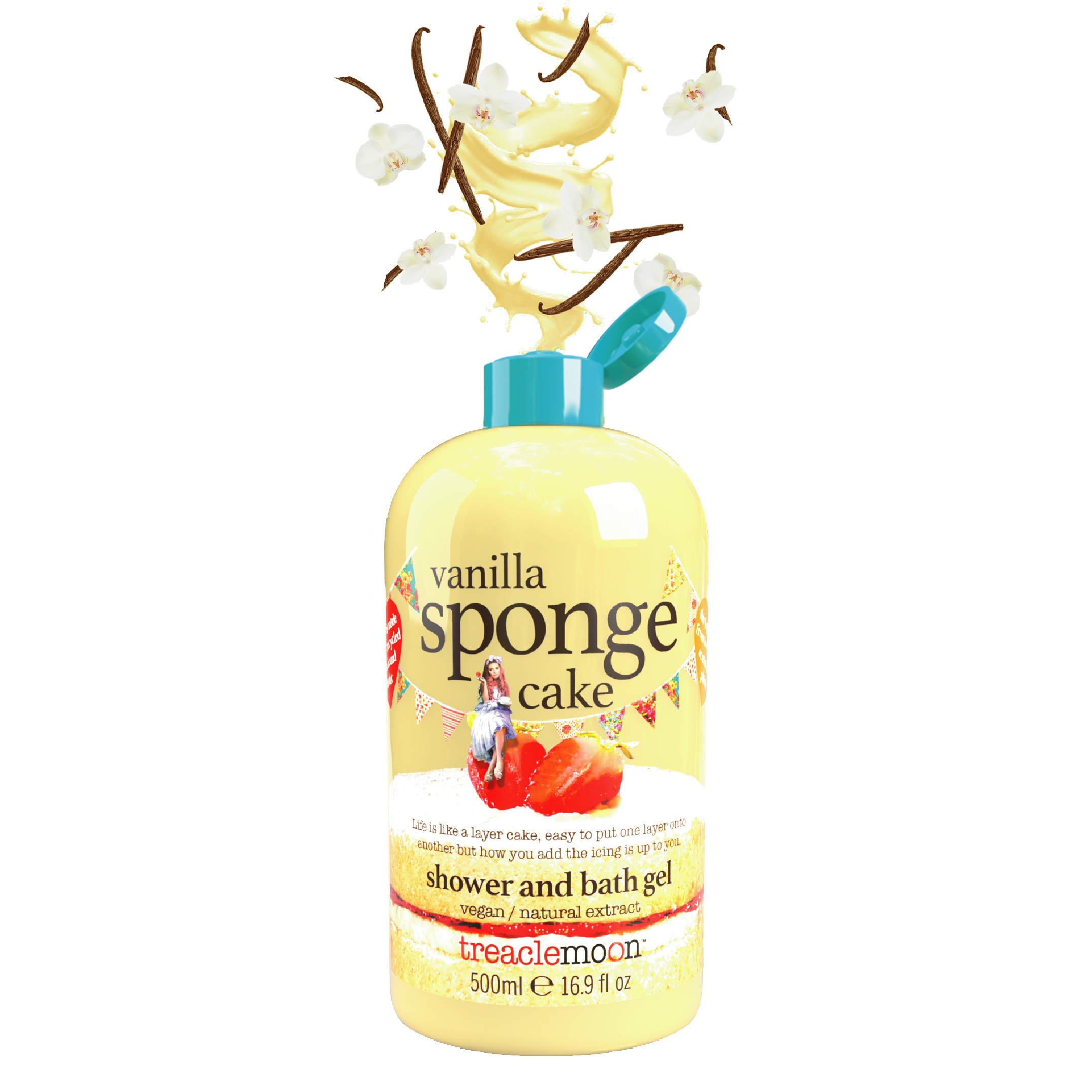 Vanilla Sponge Cake 'Limited Ed.' Shower & Bath Gel 500ml